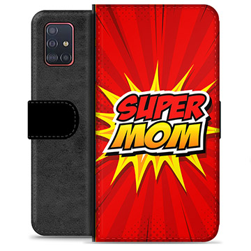 Custodia a Portafoglio Premium per Samsung Galaxy A51 - Super Mom
