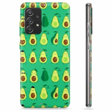 Custodia in TPU per Samsung Galaxy A52 5G, Galaxy A52s - Motivo Avocado