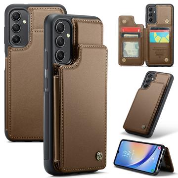 Custodia per Samsung Galaxy A54 5G Caseme C22 Portafoglio RFID - Marrone