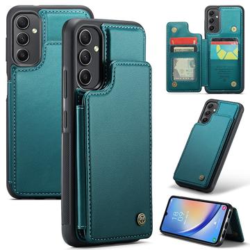 Custodia per Samsung Galaxy A54 5G Caseme C22 Portafoglio RFID - Verde