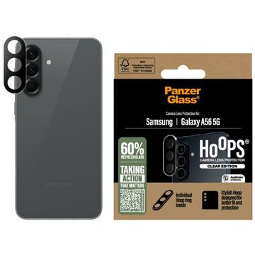 Protezione della lente della fotocamera PanzerGlass Hoops per Samsung Galaxy A56 - Trasparente