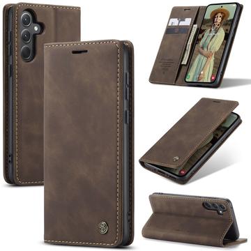 Custodia a Portafoglio Caseme 013 Serie per Samsung Galaxy A56 - Color caffé