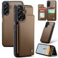 Custodia per Samsung Galaxy A56 Caseme C22 Portafoglio RFID - Marrone