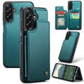 Custodia per Samsung Galaxy A56 Caseme C22 Portafoglio RFID - Verde