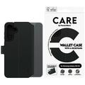 Custodia a portafoglio con supporto Samsung Galaxy A56 PanzerGlass Care Feature - Nera