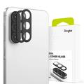 Protezione Telecamera in Vetro Temperato Ringke per Samsung Galaxy A56 - 2 Pezzi - Nera