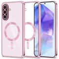 Custodia MagFlex per Samsung Galaxy A56 Tech-Protect - Compatibile con MagSafe - Rosa Oro