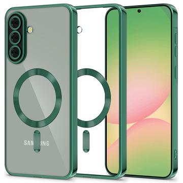 Custodia MagFlex per Samsung Galaxy A56 Tech-Protect - Compatibile con MagSafe - Verde giungla
