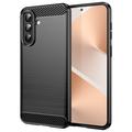 Custodia in TPU spazzolato per Samsung Galaxy A57 - Fibra di Carbonio