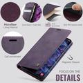 Custodia a portafoglio in pelle di vitello con blocco RFID Samsung Galaxy A57 Caseme 033
