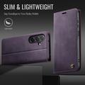 Custodia a portafoglio in pelle di vitello con blocco RFID Samsung Galaxy A57 Caseme 033
