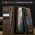 Custodia a portafoglio staccabile 2 in 1 Samsung Galaxy A57 Caseme C49 - Compatibile con MagSafe, RFID - Caffè