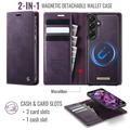 Custodia a portafoglio staccabile 2 in 1 Samsung Galaxy A57 Caseme C49 - Compatibile con MagSafe, RFID