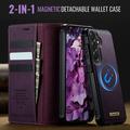 Custodia a portafoglio staccabile 2 in 1 Samsung Galaxy A57 Caseme C49 - Compatibile con MagSafe, RFID
