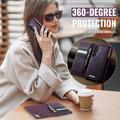 Custodia a portafoglio staccabile 2 in 1 Samsung Galaxy A57 Caseme C49 - Compatibile con MagSafe, RFID