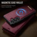 Custodia a portafoglio staccabile 2 in 1 Samsung Galaxy A57 Caseme C49 - Compatibile con MagSafe, RFID - Rossa