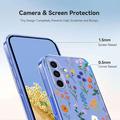 Custodia in TPU con motivo floreale per Samsung Galaxy A57 - Margherite
