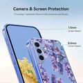 Custodia in TPU con motivo floreale per Samsung Galaxy A57