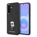 Custodia Samsung Galaxy A57 Karl Lagerfeld Fixed Glitter Metal Ikonik - Nera