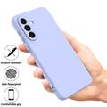 Custodia in silicone liquido con cinghia a mano per Samsung Galaxy A57