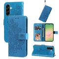 Custodia a portafoglio per Samsung Galaxy A57 serie Mandala - Blu