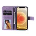 Custodia a portafoglio per Samsung Galaxy A57 serie Mandala - Viola