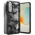 Custodia Ibrida Ringke Fusion X Design per Samsung Galaxy A57 - Camouflage