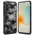 Custodia Ibrida Ringke Fusion X Design per Samsung Galaxy A57 - Camouflage