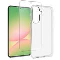 Custodia in TPU Saii 2 in 1 e protezione dello schermo in vetro temperato per Samsung Galaxy A57