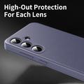 Custodia Samsung Galaxy A57 Smart Clear View con slot per schede - Grigio Viola