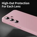 Custodia Samsung Galaxy A57 Smart Clear View con slot per schede - Rosa