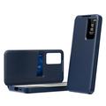 Custodia Samsung Galaxy A57 Smart Clear View con slot per schede - Zaffiro