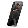 Custodia Tech-Protect Kevlar Aura per Samsung Galaxy A57 - Compatibile con MagSafe