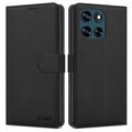 Custodia a portafoglio con magnete e supporto Tech-Protect per Motorola Moto G67 Power/G57 Power - Nera