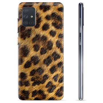 Custodia in TPU per Samsung Galaxy A71 - Leopardo