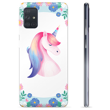 Custodia in TPU per Samsung Galaxy A71 - Unicorno