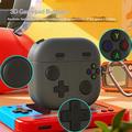 Custodia in silicone con moschettone per Samsung Galaxy Buds 4/4 Pro Retro Gamepad