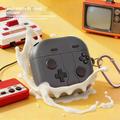 Custodia in silicone con moschettone per Samsung Galaxy Buds 4/4 Pro Retro Gamepad