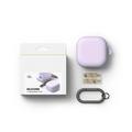 Custodia in silicone Samsung Galaxy Buds 4/4 Pro Ringke - Protezione antiurto - Viola chiaro