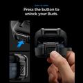Custodia Spigen Lock Fit per Samsung Galaxy Buds 4/4 Pro - Nero opaco