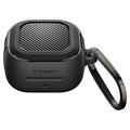 Custodia in TPU Spigen Rugged Armor per Samsung Galaxy Buds 4/4 Pro - Nera