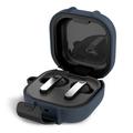 Custodia Samsung Galaxy Buds 4/4 Pro Tech-Protect Slim Hook - Blu Marino
