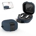 Custodia Samsung Galaxy Buds 4/4 Pro Tech-Protect Slim Hook - Blu Marino
