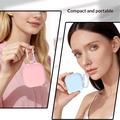 Custodia in silicone per Samsung Galaxy Buds 4/Buds 4 Pro con moschettone - Azzurra