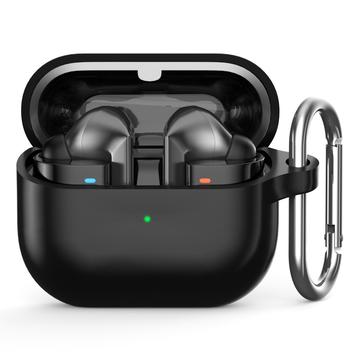 Custodia in silicone con moschettone per Samsung Galaxy Buds3 Pro