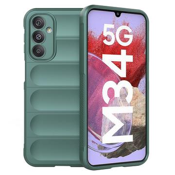 Cover in TPU Rugged per Samsung Galaxy F34/M34 5G - Verde