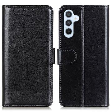 Custodia a portafoglio con chiusura magnetica per Samsung Galaxy F34/M34 5G - Nera