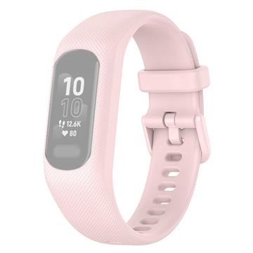 Cinturino di Ricambio in Silicone con Telaio Integrato Garmin Vivosmart 5 - Rosa