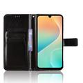 Samsung Galaxy M36 Custodia a portafoglio con supporto - Nera
