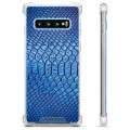 Custodia ibrida per Samsung Galaxy S10 - Pelle